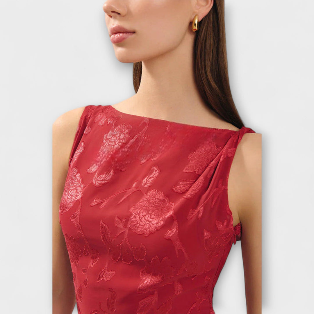 Opál  ™ ｜Elegantné šaty s odhaleným chrbtom a šnurovaním