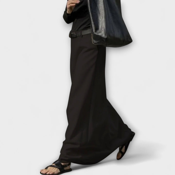 Emma ™ ｜H-liniová sukňa s moderným mestským štýlom