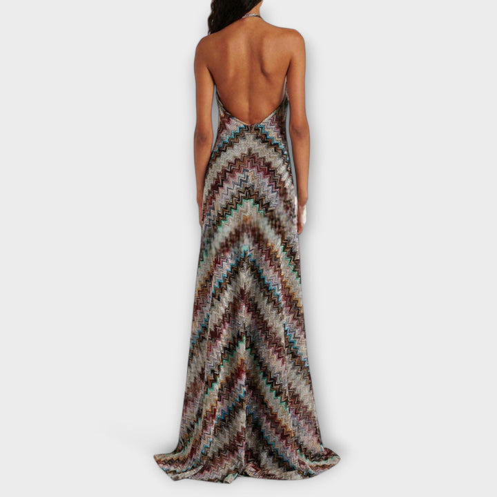 Reese ™ ｜Jodie Strick šaty s farebným rybím vzorom