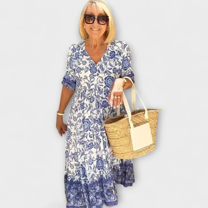 Caitlin ™ ｜ Pôvabné kvetinové šaty s ľahkým dizajnom