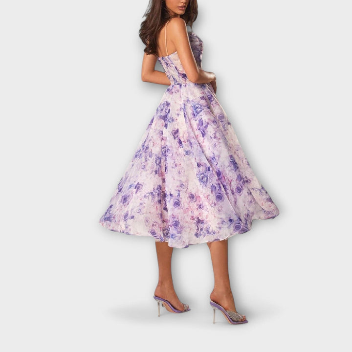 Filoména™ ｜Elegantné Chiffon Midišaty