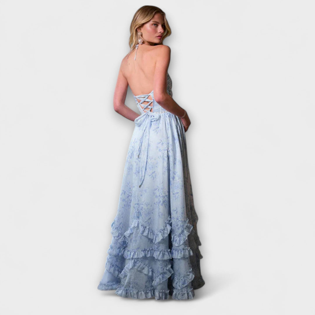 Luzie  ™ ｜Šik dlhé voľné šaty