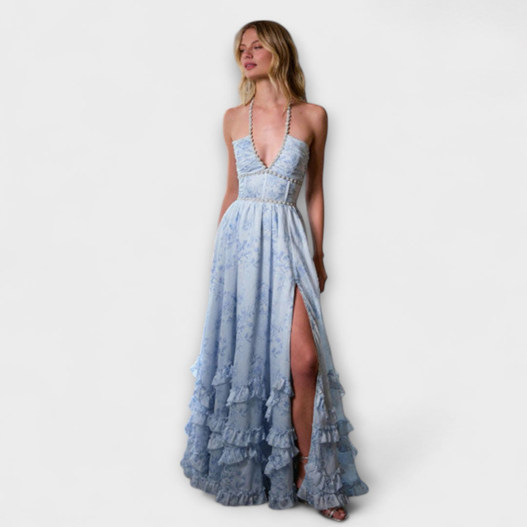 Luzie  ™ ｜Šik dlhé voľné šaty