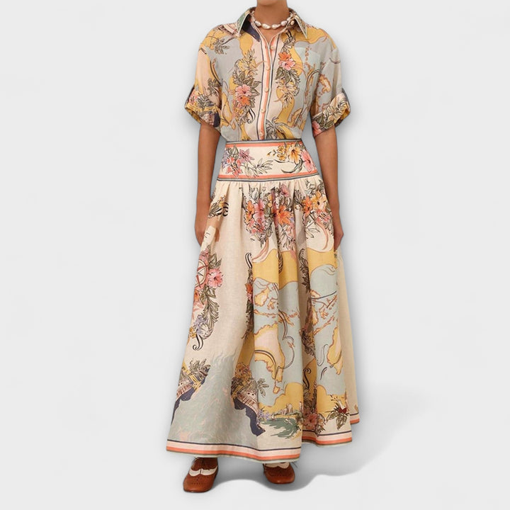 Jessica ™ ｜ Midi-Sukňa