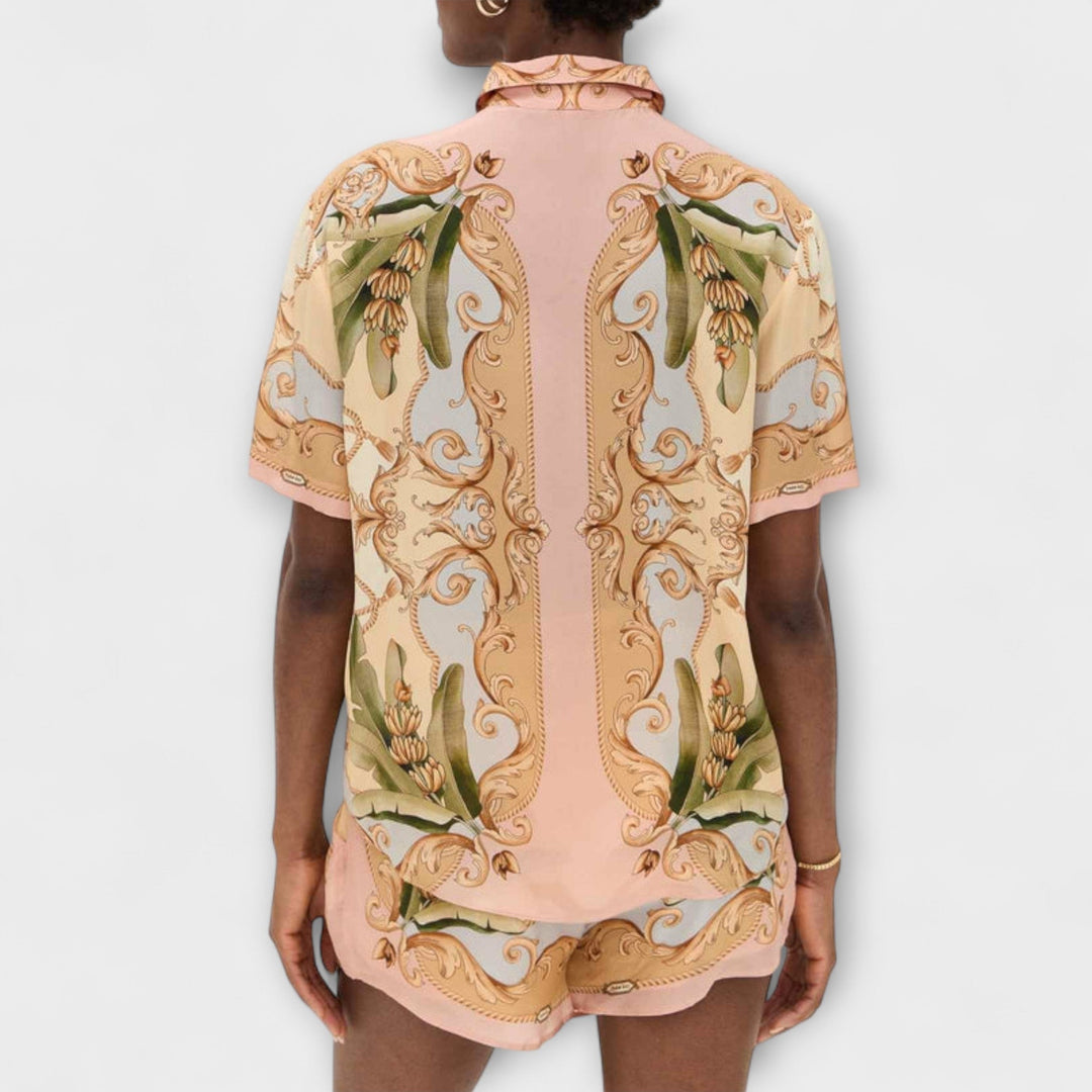 Maren ™ ｜ Vintage botanický kaleidoskopový tlačový set