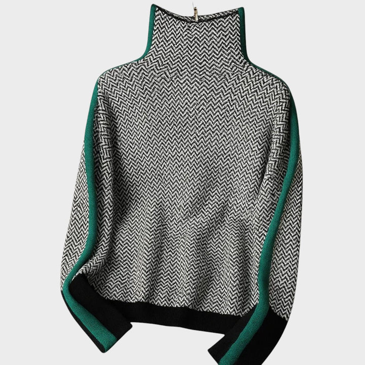 Irma™ |Pulóver s vysokým golierom