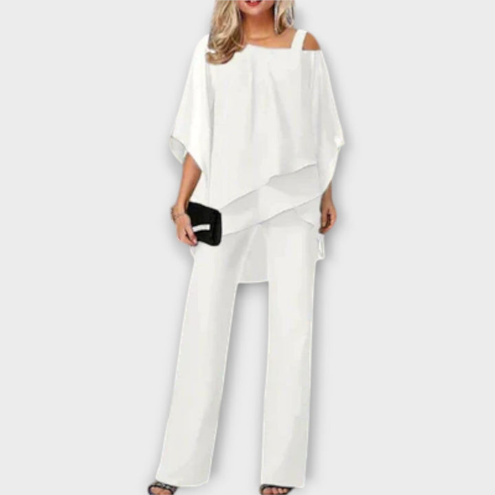 Kristína ™ ｜Chiffonové večerné súpravy