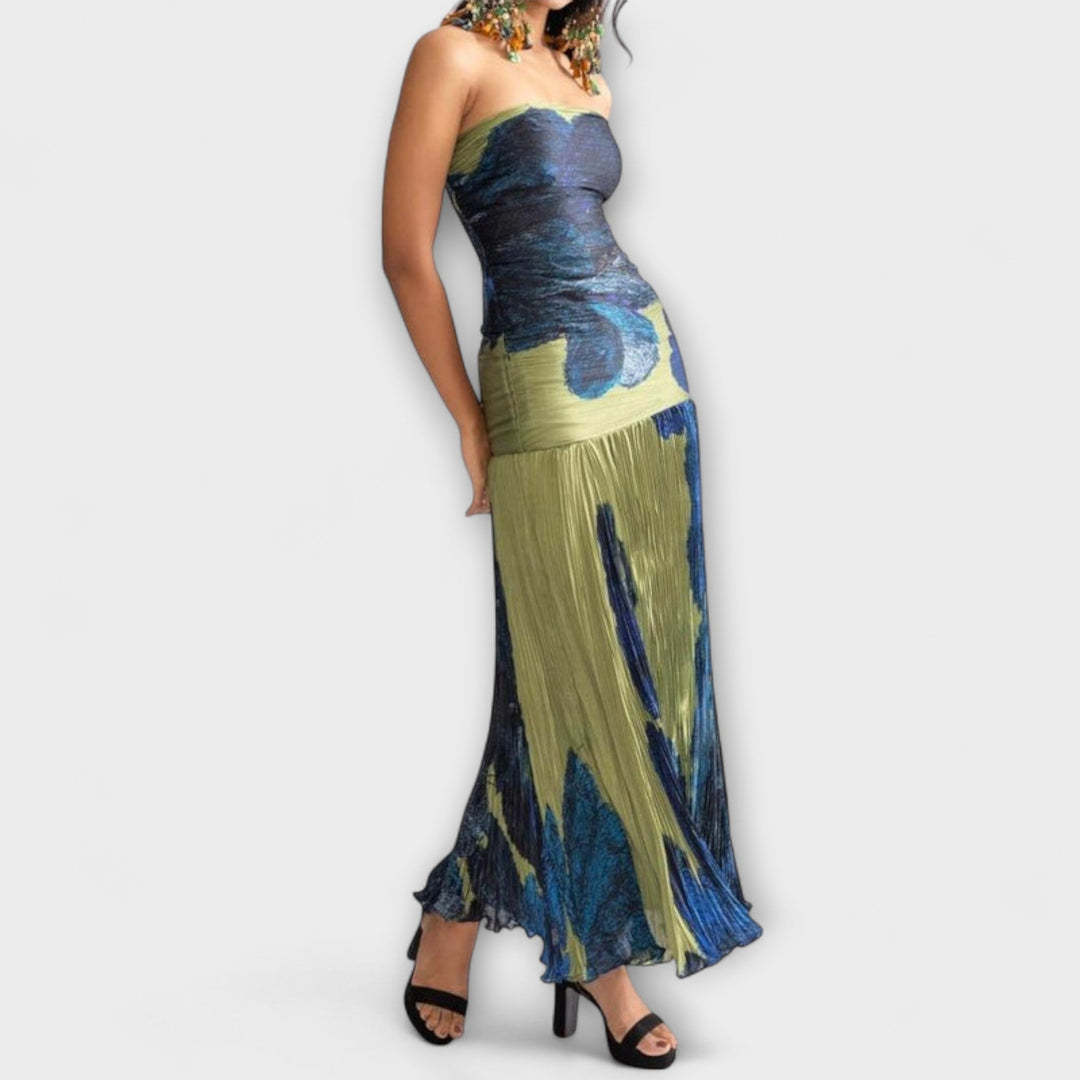 Noelle™ ｜ Šaty Midi bez ramienok