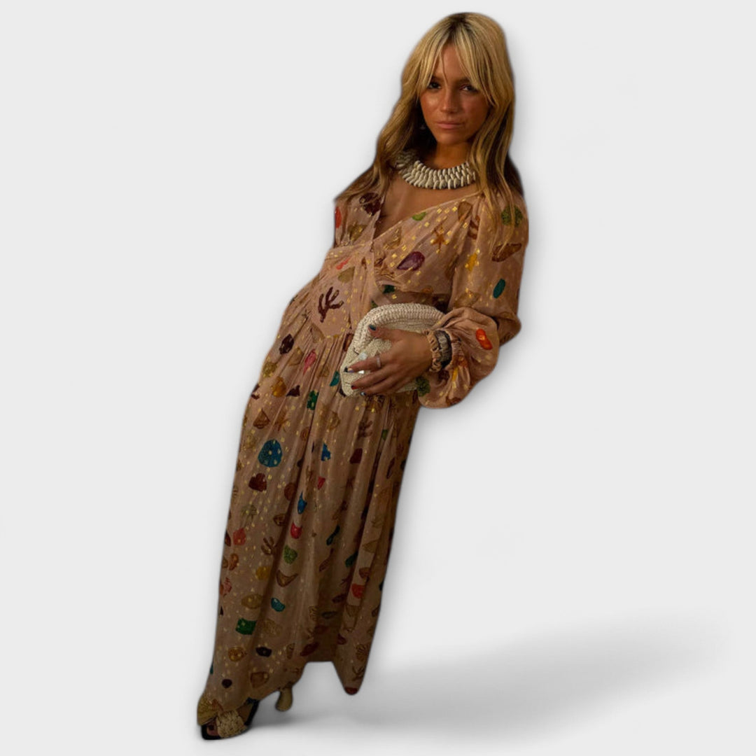 Lauren ™ ｜ Petite Shell Reign Šaty