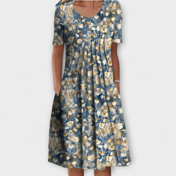 Emelie™ ｜ Štýlové šaty s kontrolou brucha