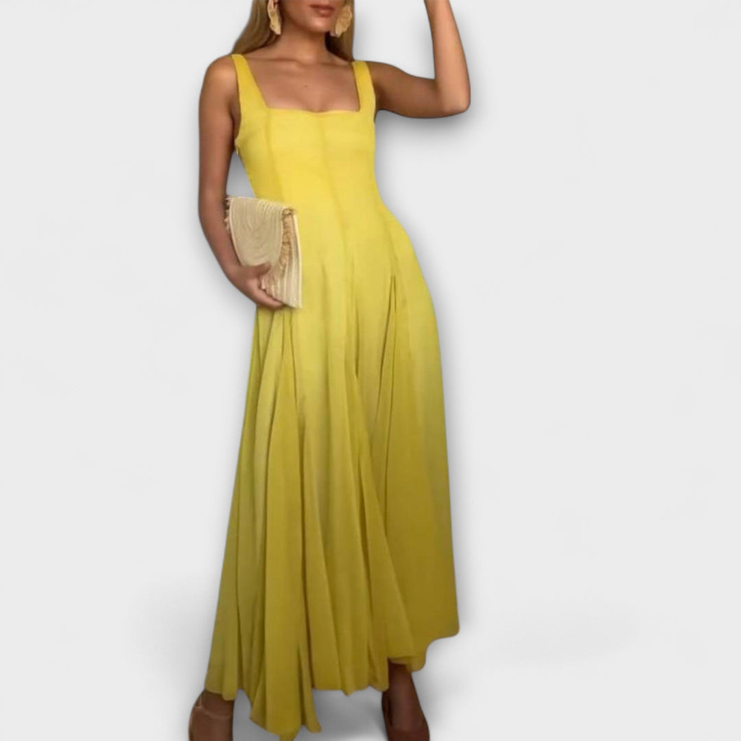 Lilith  ™ ｜Šaty s hranatým výstrihom