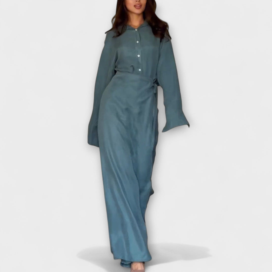 Viedeň ™ ｜Uvoľnená košeľa a nohavice