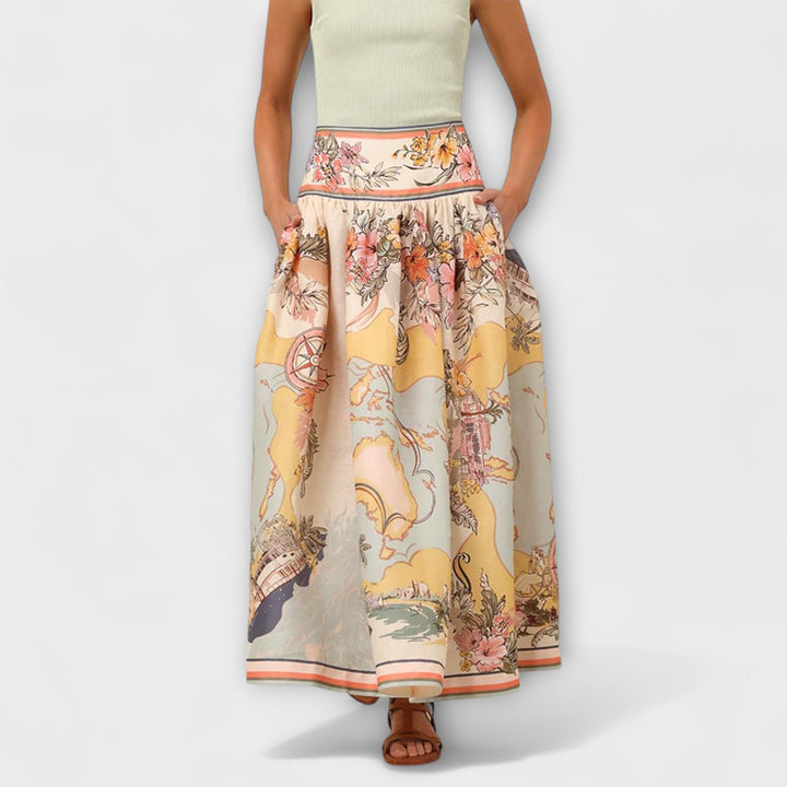 Jessica ™ ｜ Midi-Sukňa