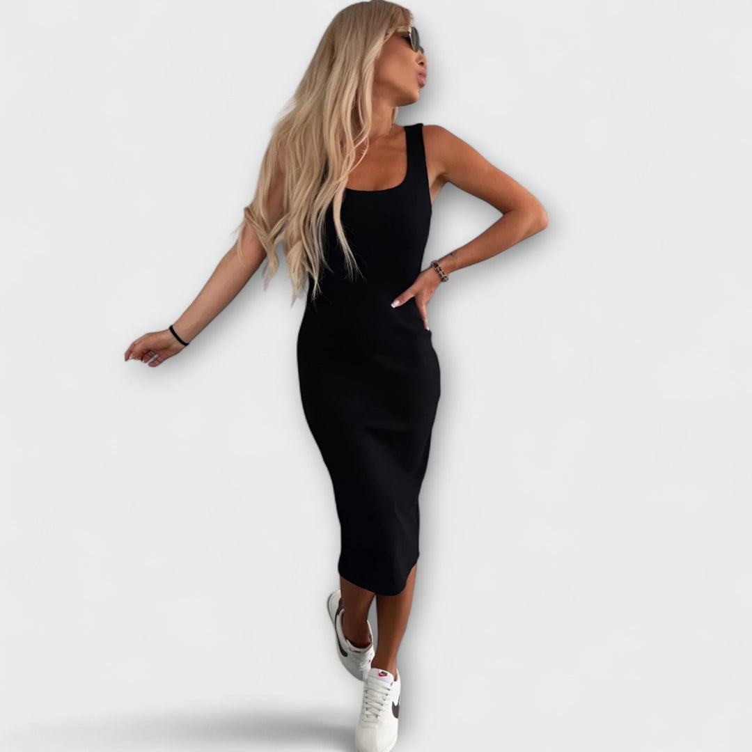 Manon ™ ｜ Pohodlné midi šaty a cardigan