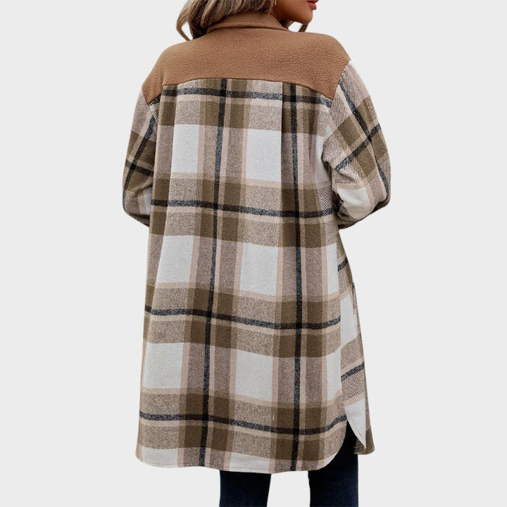 Cecília ™ ｜ | KOŠEĽOVÁ BUNDA S KÁROVANÝM VZOROM A VAČKAMI