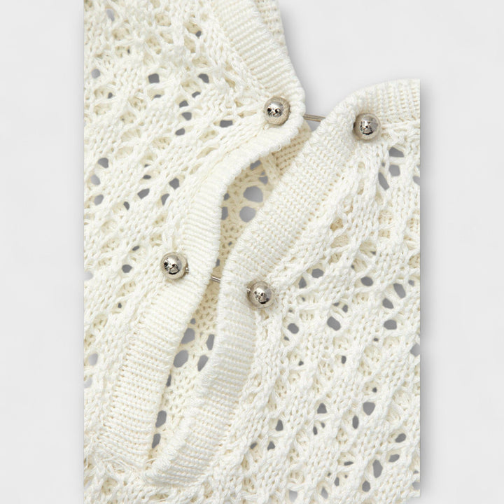 Anne  ™ ｜ Biele Luna plážové šaty