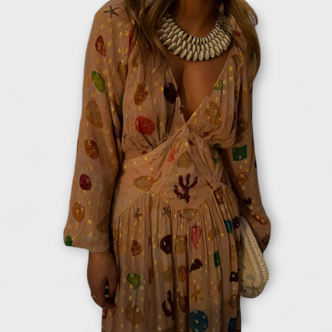 Lauren ™ ｜ Petite Shell Reign Šaty