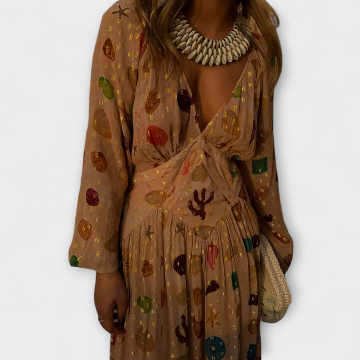 Lauren ™ ｜ Petite Shell Reign Šaty