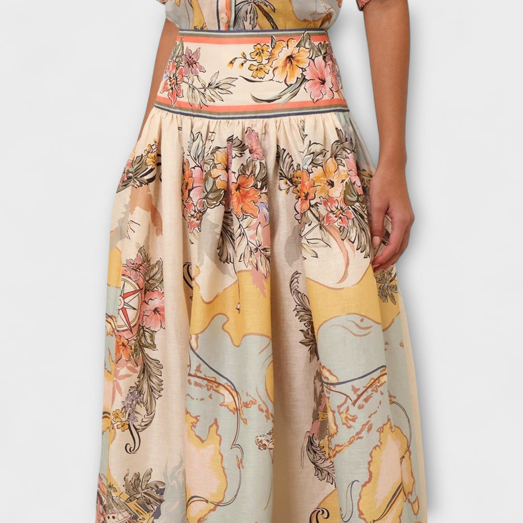 Jessica ™ ｜ Midi-Sukňa