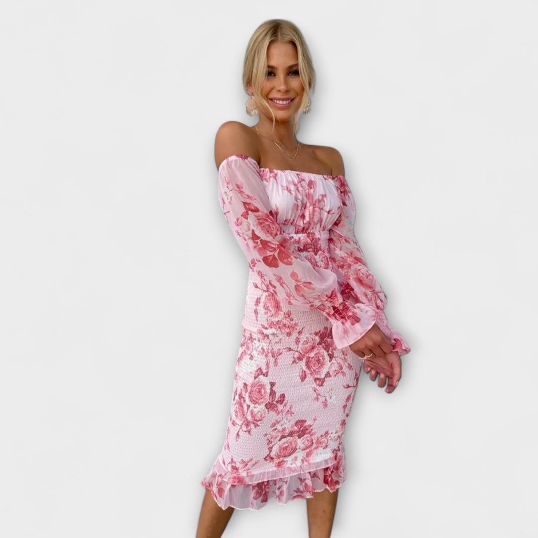 Dahlia ™ ｜ Midi šaty