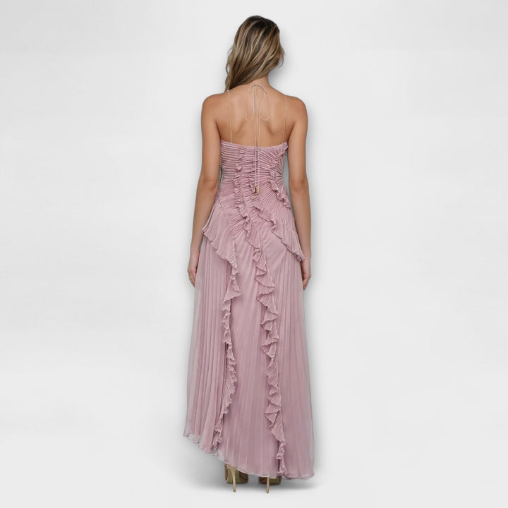 Elisia™ ｜ Elegantné bezrukávové dlhé šaty