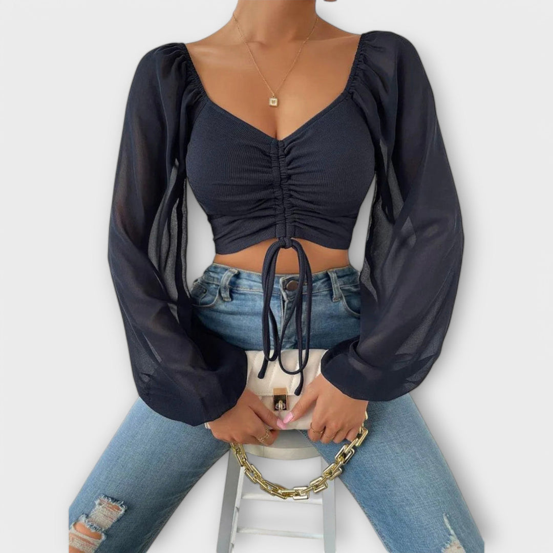 Jacqueline ™ ｜Univerzálna večerná blúzka