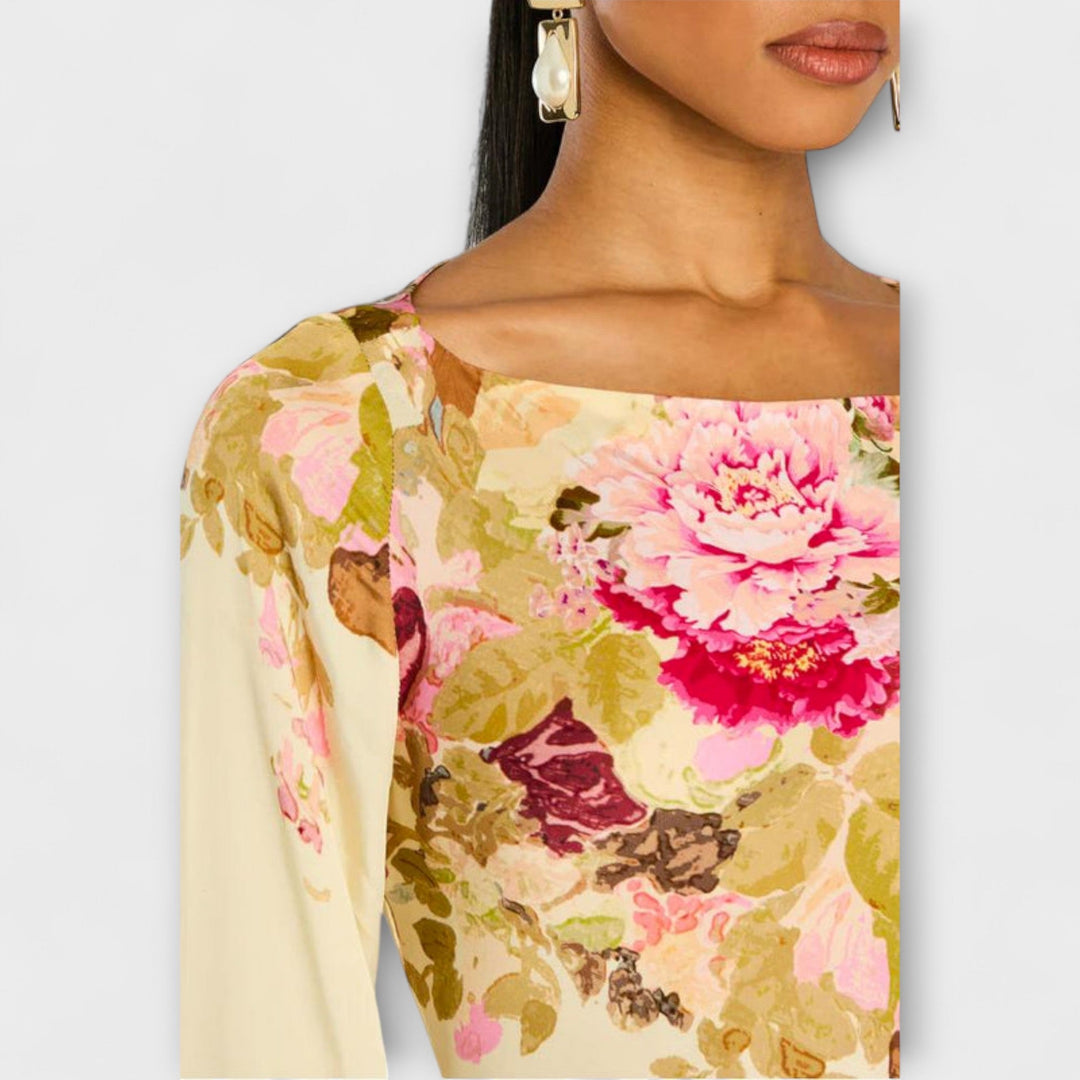 Kelly  ™ ｜Maxi šaty na záhradné párty