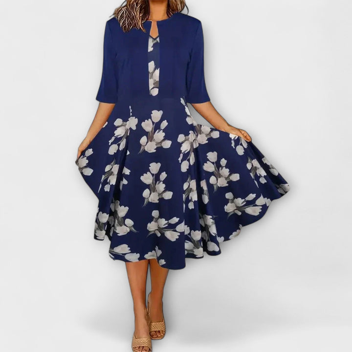 Patrícia™ ｜Dámske Midi šaty s blejzrom