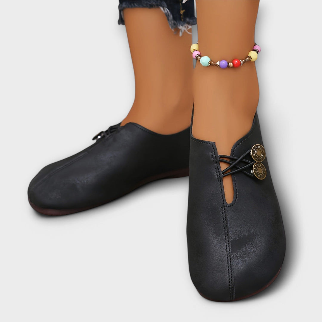 Noira ™ ｜ Semišové Loafery