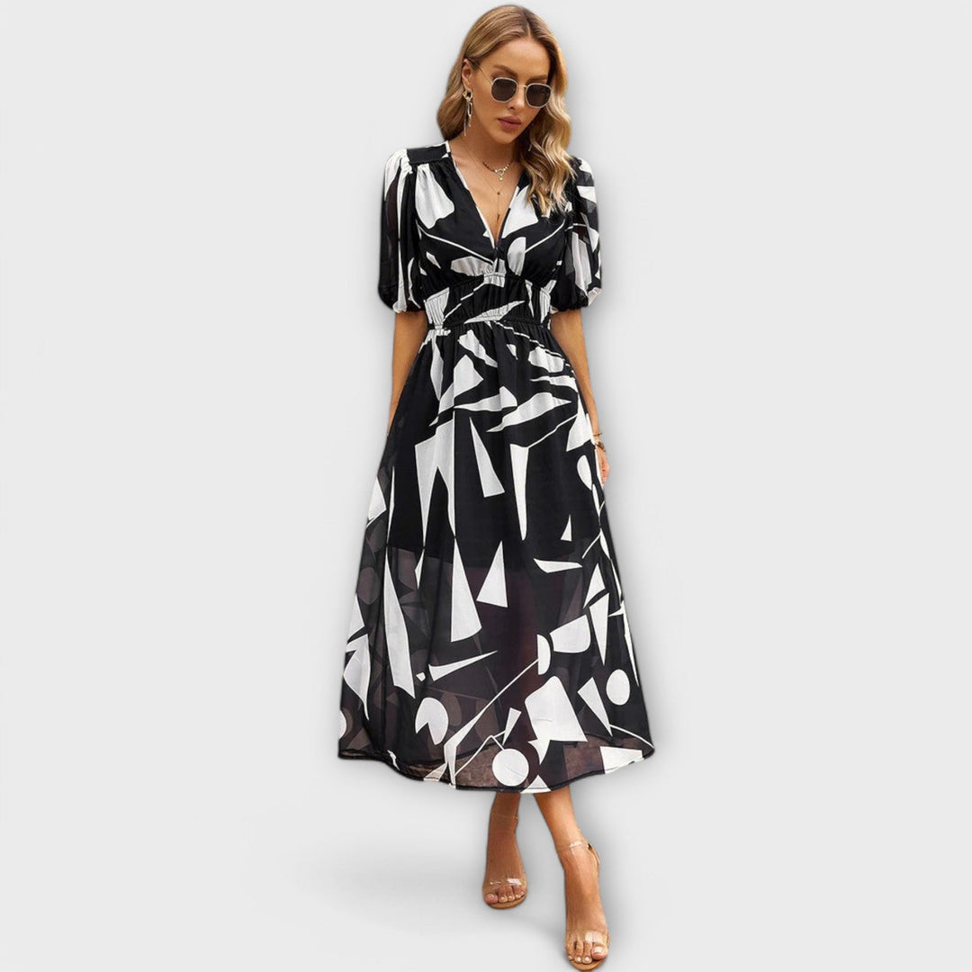 Mathilda ™ ｜Štýlové midi šaty