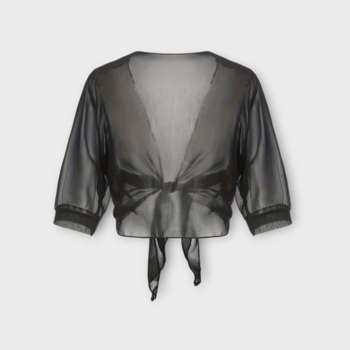 Olivia™ ｜ Blúzka s otvoreným predným dielom