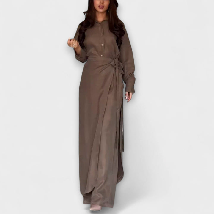 Viedeň ™ ｜Uvoľnená košeľa a nohavice