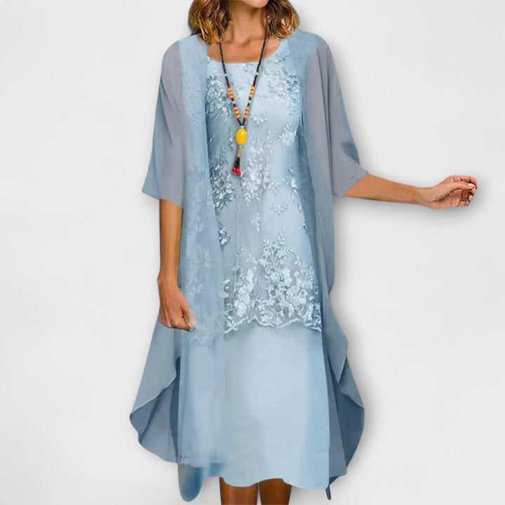 Danielle™ ｜ Elegantné dvojdielne šifónové šaty