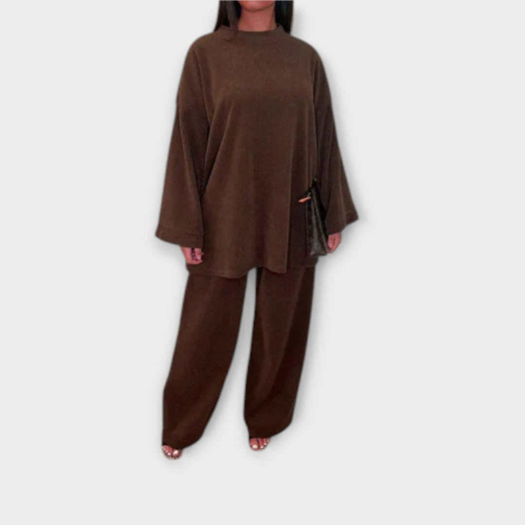 Ingrid ™ ｜Set v nadmernej veľkosti - Rífsovaný štýl