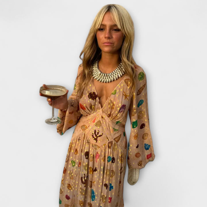 Lauren ™ ｜ Petite Shell Reign Šaty